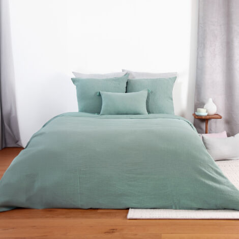Parure de lit GAZGAZ double gaze de coton 260x240 cm