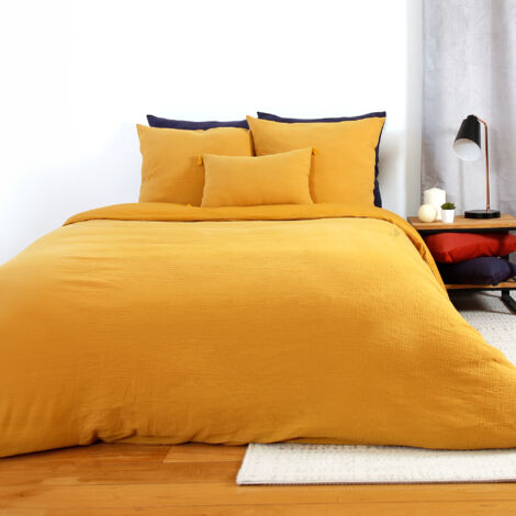 Parure de lit GAZGAZ double gaze de coton 240x220 cm