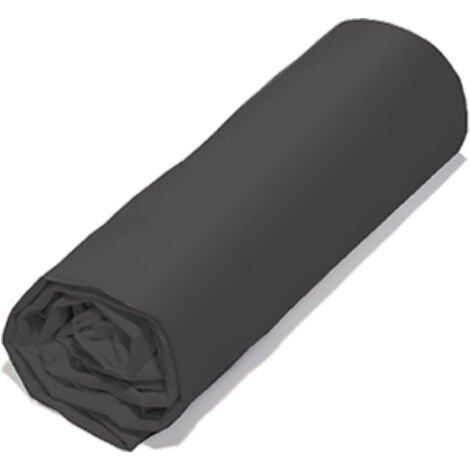 Drap housse LAGO polyester microfibre Bonnet de 23 cm 160x200 cm