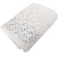 Serviette de toilette 50x100 cm DRY VINE coton beige