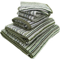 Parure de bain collection PURE STRIPES II 7 pièces