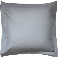 Taie d'oreiller uni coton ALTO 80x80 cm