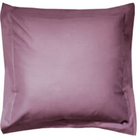 Taie d'oreiller uni coton ALTO 80x80 cm