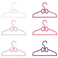 Lot de 6 cintres enfant NOEUD PAPILLON multicolore