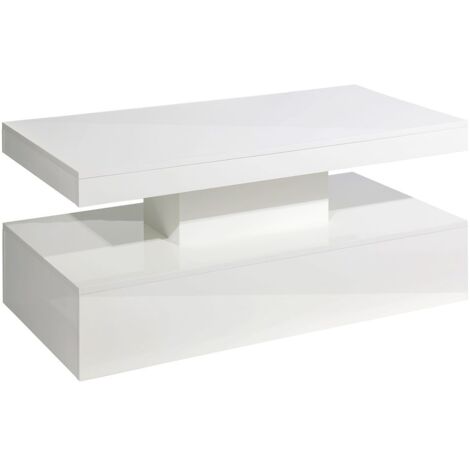 Modern Black TV Stand Cabinet 200cm with LED lights for up 90 " TV's Sound Bar Shelf (1/3)