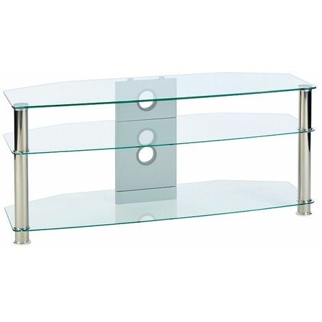 Glass tv stand for deals 40 inch tv