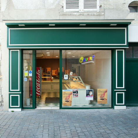 Enseigne lumineuse LED intérieur "Ouvert" en plexi - Fabrication française