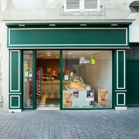 Enseigne lumineuse LED intérieur "Bar" en bois - Fabrication française