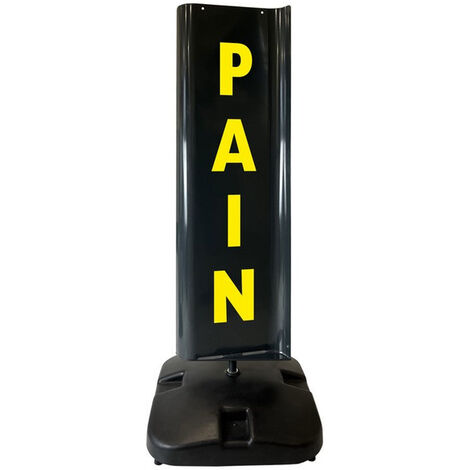 Panneau rotatif double face "PAIN - OUVERT" de dimensions 133 x 50 cm (1/5)