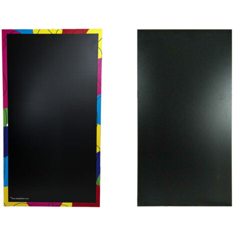 Ardoise noire avec une face modèle moderne de dimensions 94 x 52 cm (1/5)