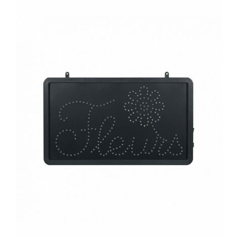 Enseigne lumineuse LED intérieur Fleurs