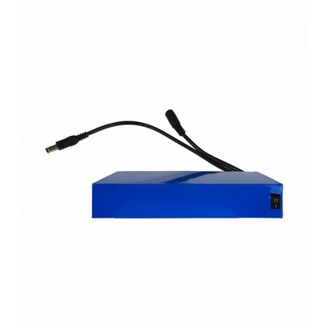 Batterie autonome 9 800 mAh + chargeur pour porte menu LED, enseigne lumineuse et ruban LED