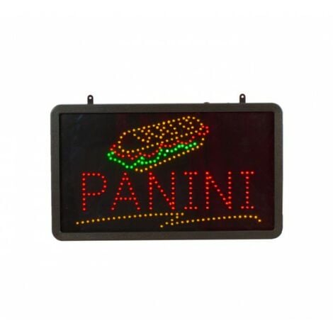 Enseigne lumineuse LED intérieur PANINI