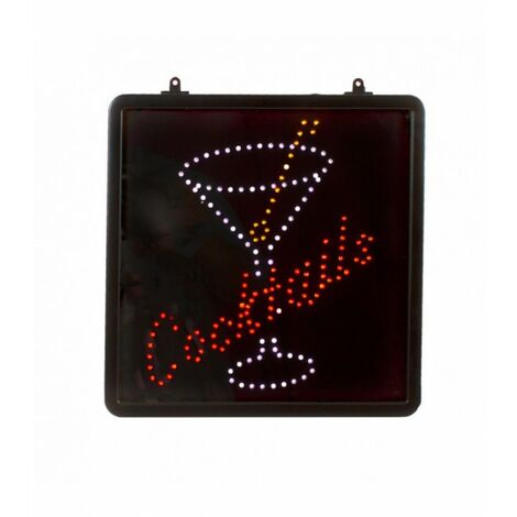 Enseigne lumineuse LED intérieur Cocktails
