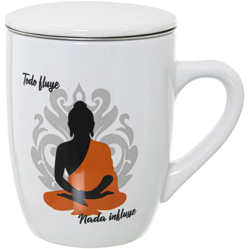 Tasse En Céramique Bonheur Bouddha – CBKREATION – Bleu