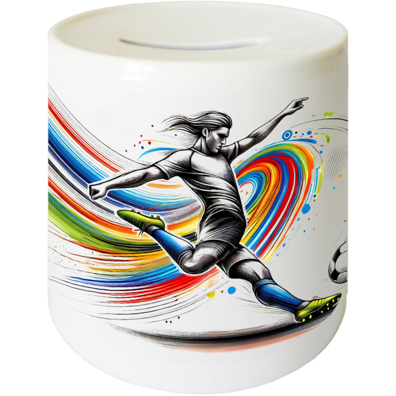After Raymond Tschudin, Footballeur, 1930s, Métal en vente sur