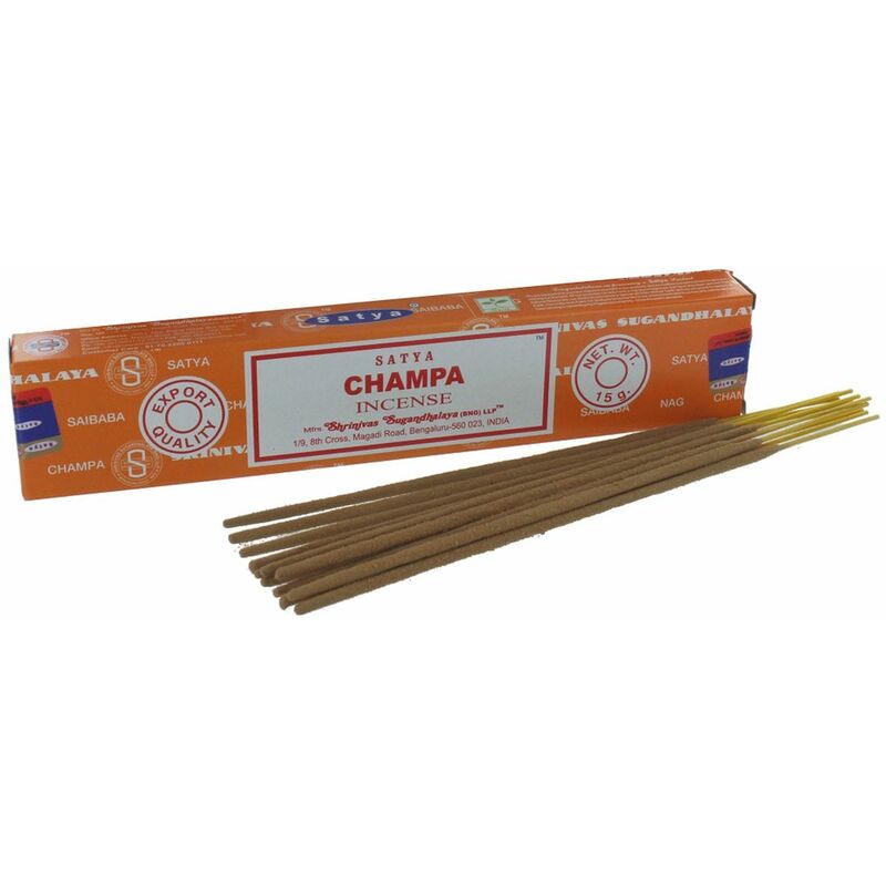 Encens Nag Champa - 15 Grs - Satya - Lot de 12 Boites 