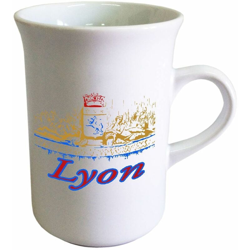 Tasse allongée pour le thé en céramique Lyon by Cbkreation
