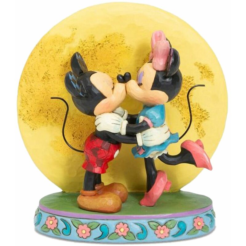 Disney Traditions Boule à Neige Multicolore Mickey et Minnie : :  Cuisine et Maison
