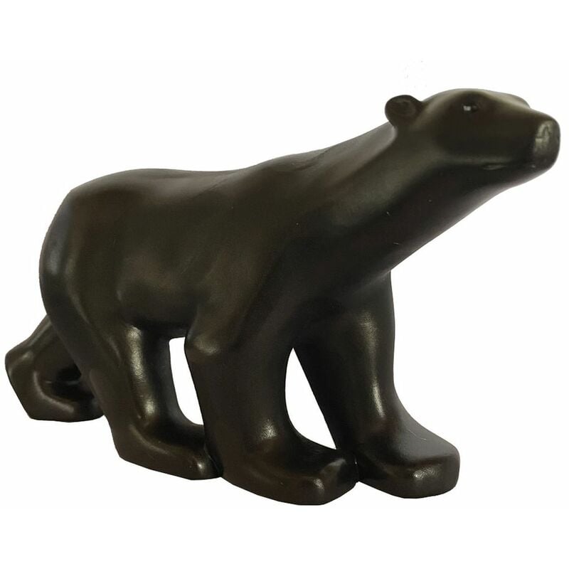 Petite figurine dours polaire Animal en plastique souple pour