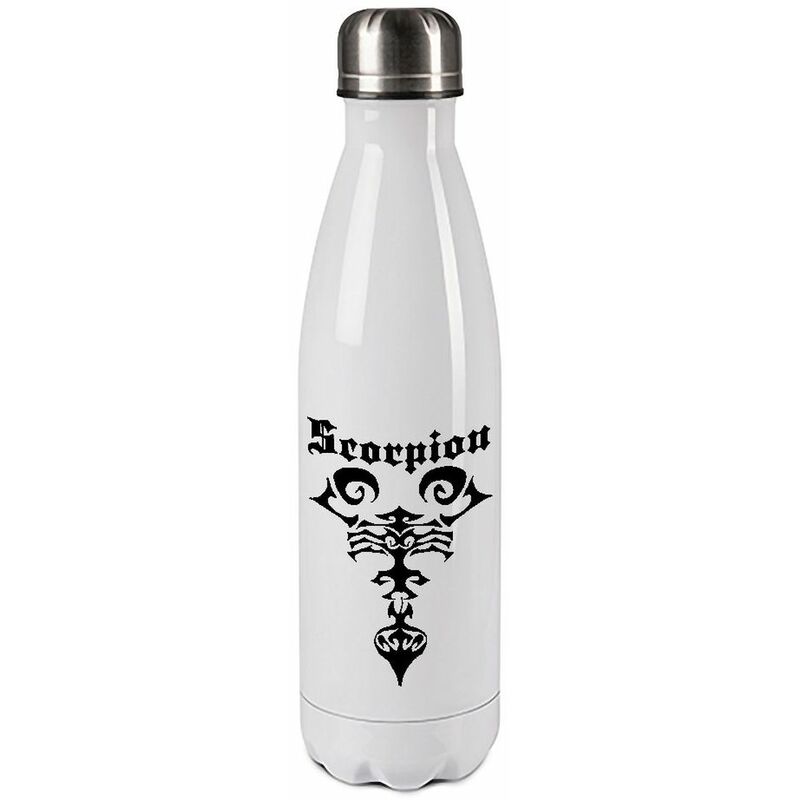 Bouteille Isotherme En Inox Arbre De Vie Par CBKREATION - Blanche - Fabriquée En France - Neuf