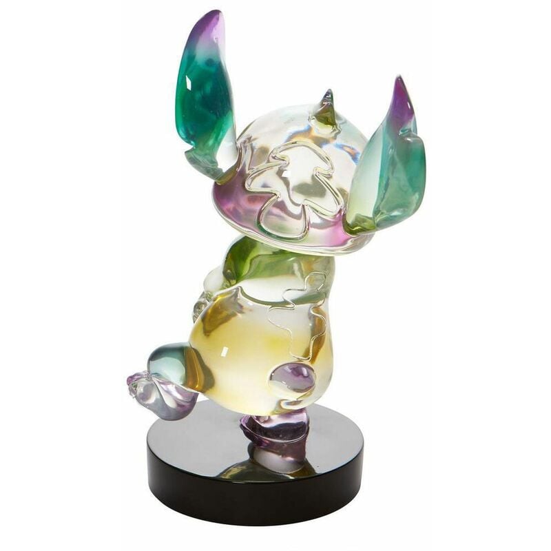 Figurine Stitch Cristal de collection en acrylique facetté