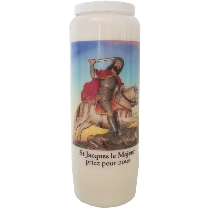Bougie Saint Jacques le majeur neuvaine