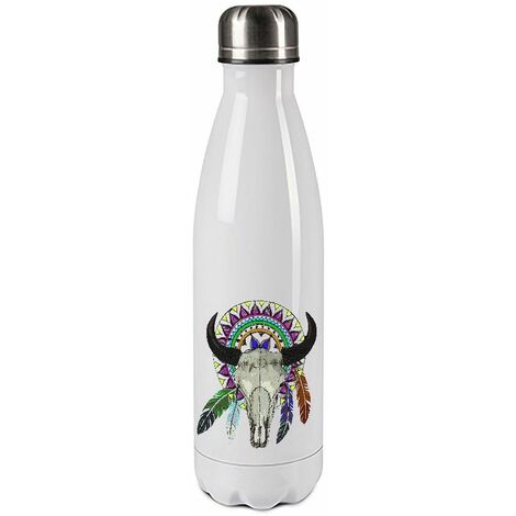 Bouteille isotherme en inox 750 ml - Buffle boho (1/2)