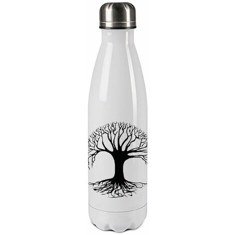 Bouteille isotherme en inox 750 ml - Arbre de Vie by Cbkreation (1/2)