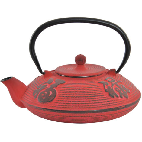 Trend'Up - Théière fonte Gyokuro 1l rouge
