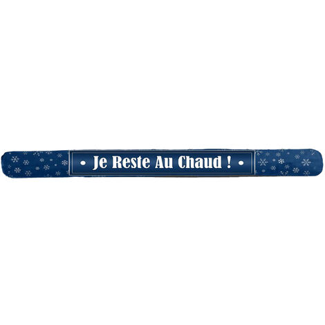 Coussin Bas de porte - Je reste au chaud (1/2)