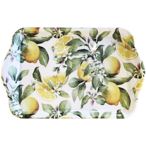 Mini plateau vide poche rectangulaire citrons (1/4)
