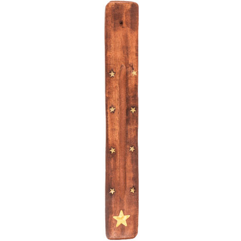 Porte encens en bois motif Étoile (1/2)