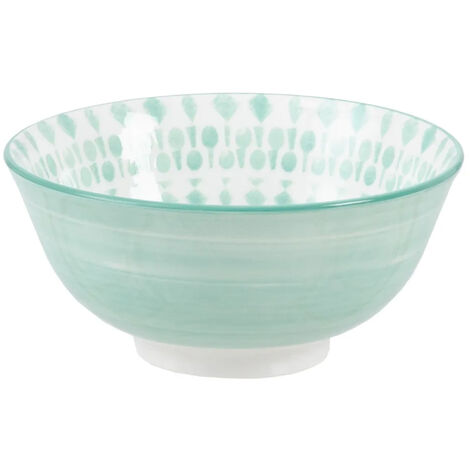 Bol en porcelaine ty and dye - Turquoise (1/2)