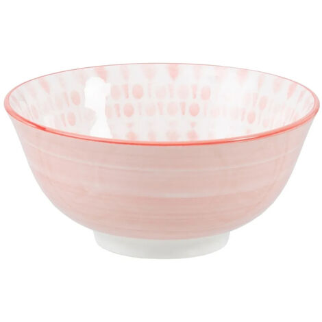 Bol en porcelaine ty and dye - Rose (1/2)
