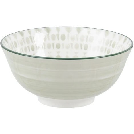 Bol en porcelaine ty and dye - Vert d'eau (1/2)