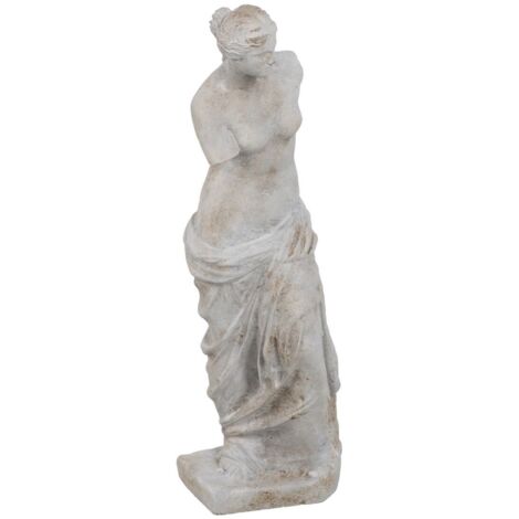 Statue Vénus en ciment patiné et vieilli 47 cm