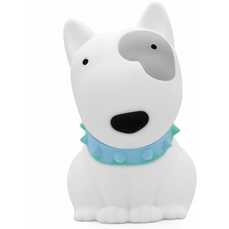 Veilleuse souple en silicone rechargeable chien (1/5)
