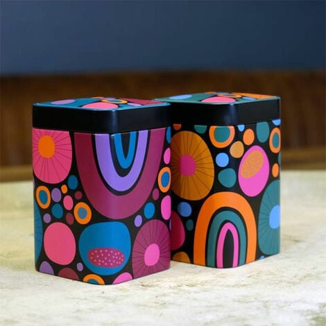 Boite métallique pour le thé Cheerful  100 grs