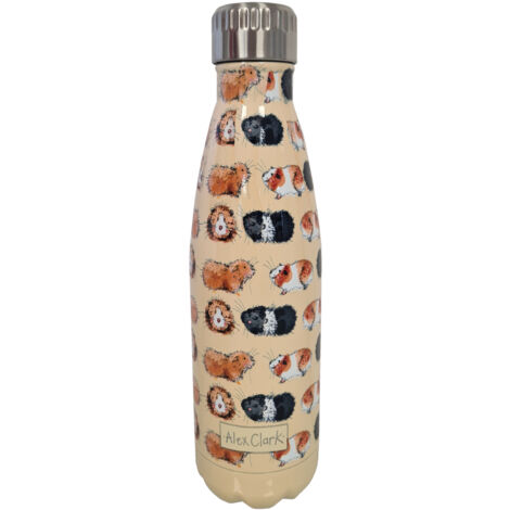 Bouteille isotherme en inox Cochons d'Inde par Alex Clark (1/2)