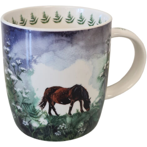 Mug en porcelaine Cheval par Alex Clark (1/5)