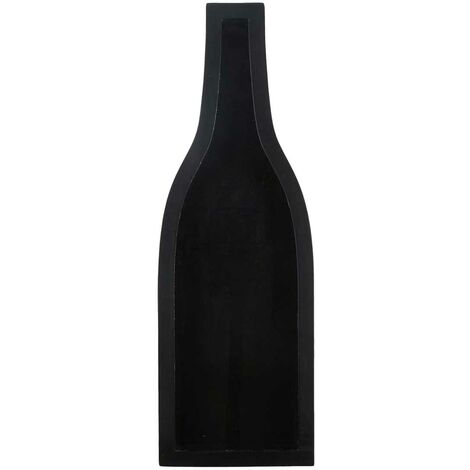 Collecteur de Bouchons de Vin en bois noir (1/2)