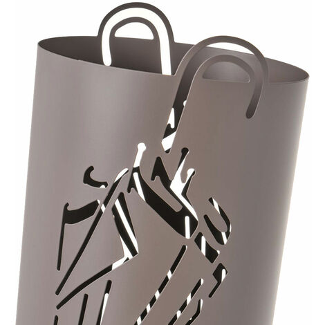 Porte-Parapluie En Métal Sur Pied, Panier De Rangement Multifonction Pour Bâtons De Marche, Seau