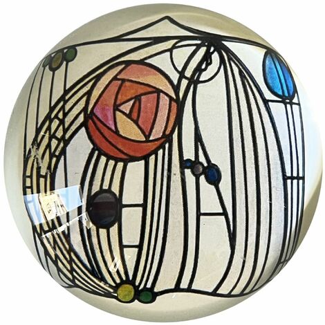 Presse papier Rose window par Charles Rennie Mackintosh (1/3)