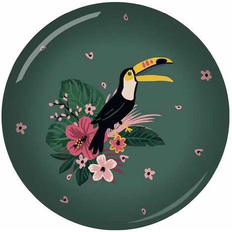 Presse papier Kiub Jungle - Toucan (1/2)