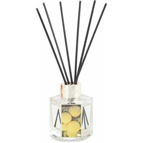 Diffuseur à bâtons Heart and Home Pamplemousse et Agrume (1/3)