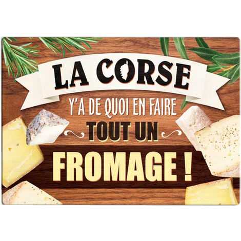 Dessous de plat en verre Corse tout un fromage (1/2)