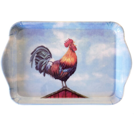 Mini plateau vide poche 20.5 x 13.5 cm - Coq (1/2)