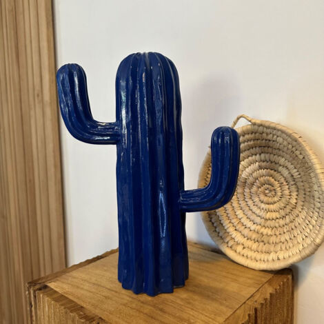 Cactus déco, céramique - Vert - H.40 cm | , créateur d'intérieur