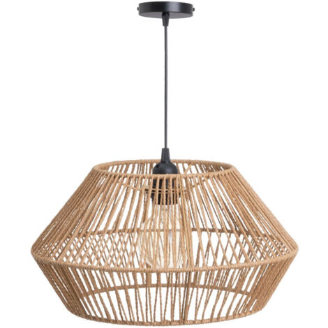 Lustre en fibre de papier tressée (1/4)